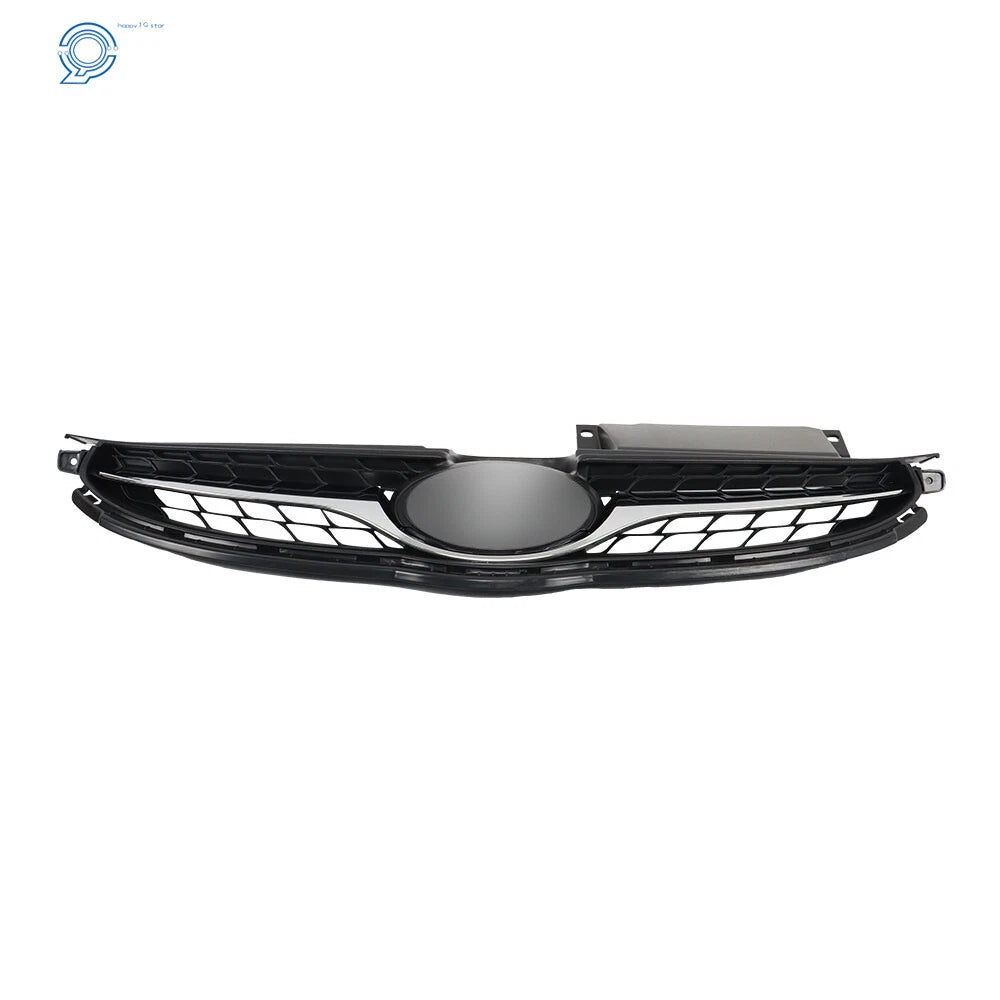 Front Upper Bumper Grille for Hyundai Elantra (2011–2013) Chrome Trim