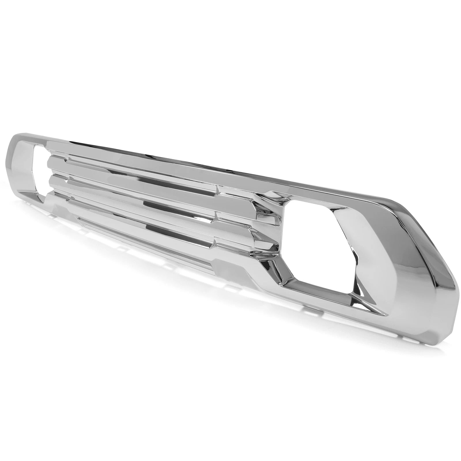 Chrome Front Lower Bumper Filler Grille Plate for GMC Sierra 1500 (2019–2022)