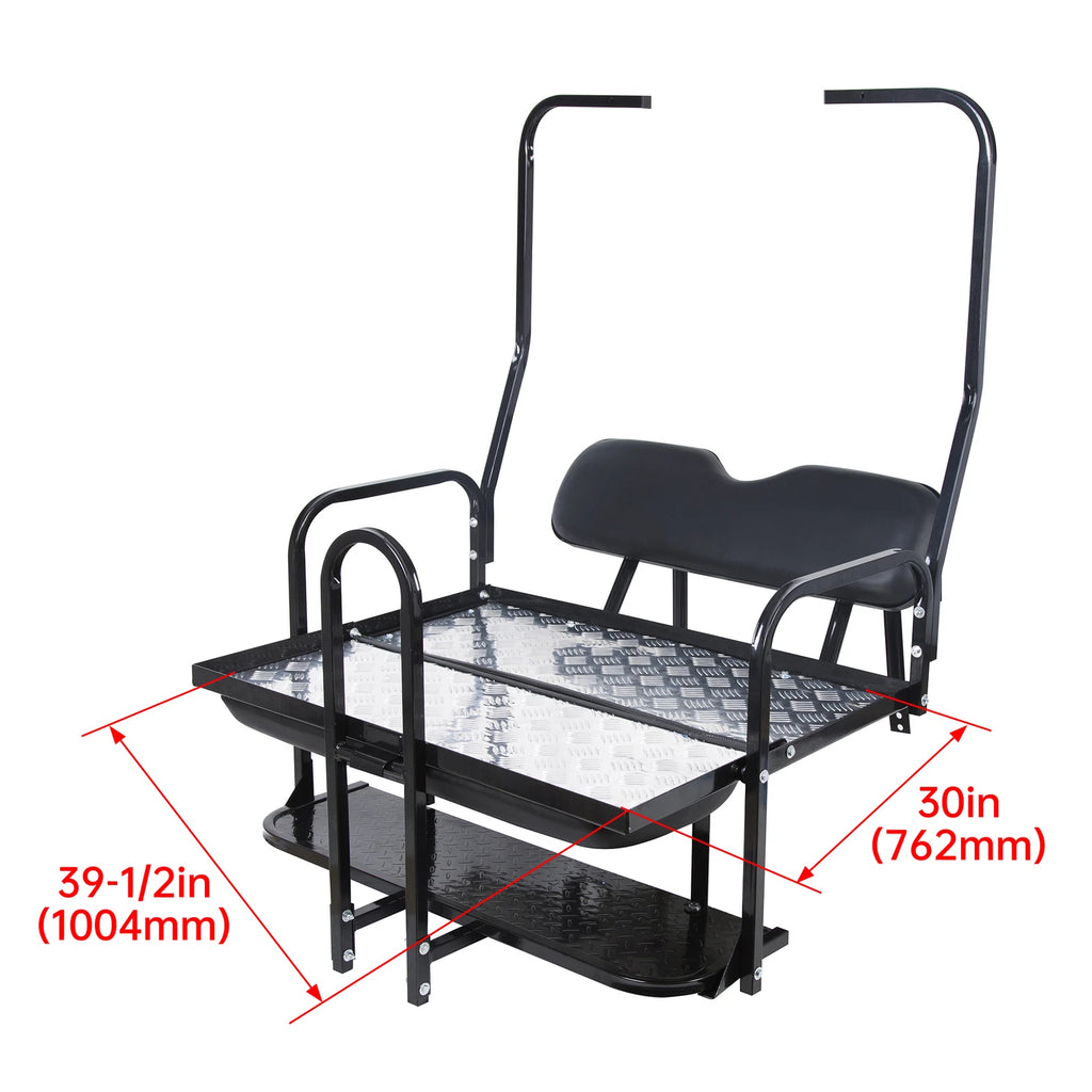 Rear Flip Seat Kit for Club Car DS (1982-2000.5)
