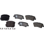 Set of 4 Brake Pads for Hyundai Sonata Kia Optima (2017–2019)