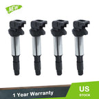 Set of 4 Ignition Coils for BMW E46 E53 E83 E90 (2001–2014)