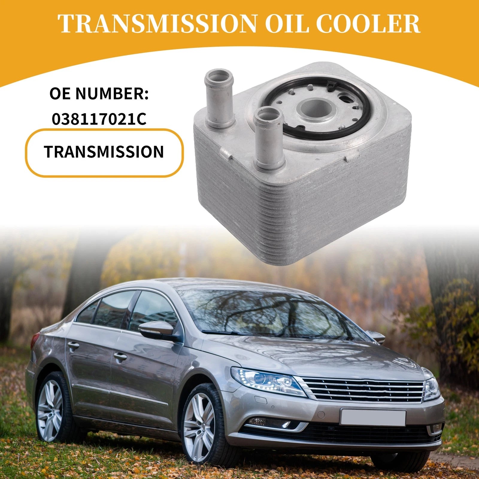 Engine Oil Cooler for Volkswagen Passat (No. 038117021C)
