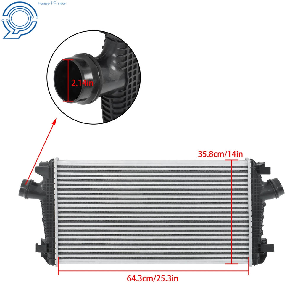Intercooler for Buick Regal Chevy Malibu (2013–2015) 2.0L