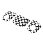 3 x Steering Wheel Cover Trim for Mini Cooper R55 R56 (2007-2020) Black