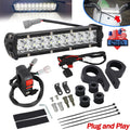 LED Headlight Light Bar Kit for Yamaha YZ250F YZ450F YZ250FX YZ450FX (2014–2023)
