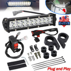 LED Headlight Light Bar Kit for Yamaha YZ250F YZ450F YZ250FX YZ450FX (2014–2023)