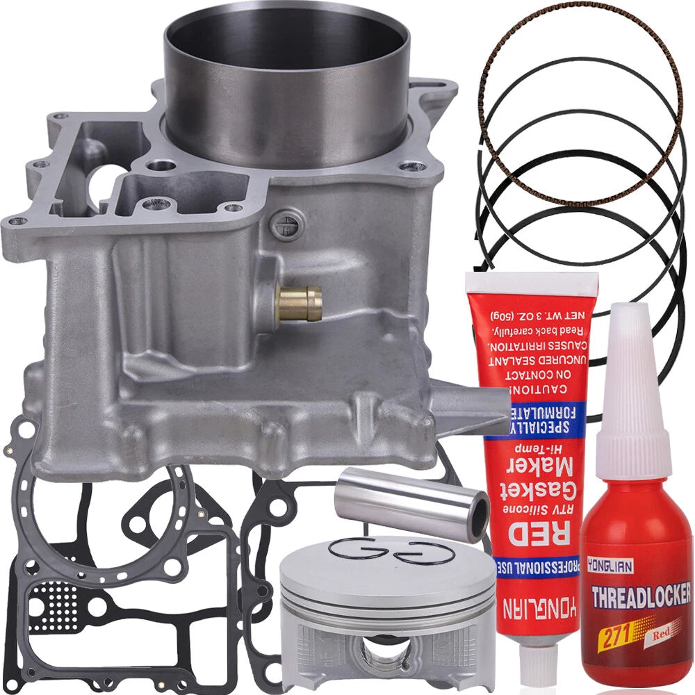 Top End Kit with Cylinder Piston Gasket for Honda SXS700 Pioneer 700 (2014–2021)