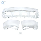 Chrome Split Front Bumper for Chevy Silverado 1500 (2014-2015)