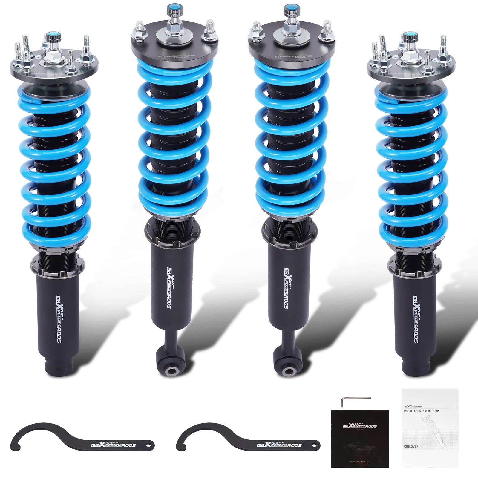 Set of 4 Lowering Coilovers for Honda Accord/TL (2003–2008)
