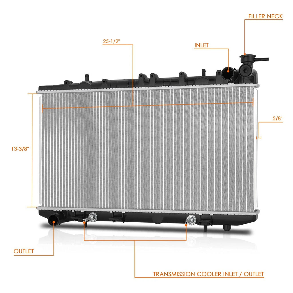 Aluminum Radiator DPI-1158 for Infiniti G20/200SX 1991–1998