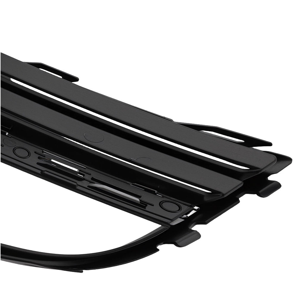 Set of 3 Front Black Chrome Covers for VW CC 2.0L/3.6L (2013–2017) 3C8854661