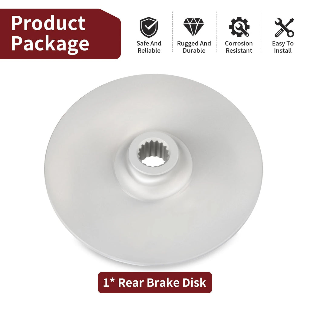 Rear Brake Disk Rotor for Polaris Trail Boss 250R/ES (1985–1988) 1910087 1910021