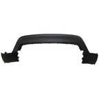 Replacement Black Front Lower Bumper Valance w/o Park Assist Sensor Holes