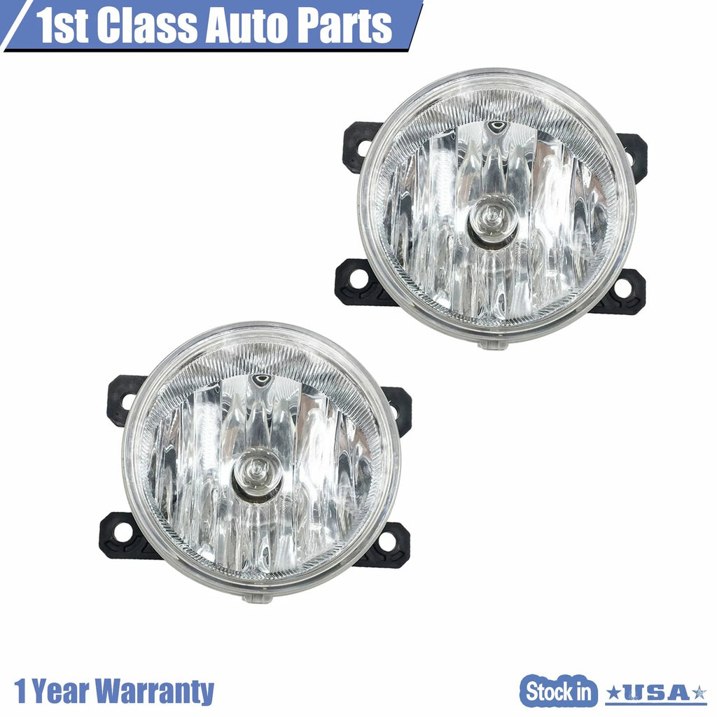 Set of 2 Clear Lens Fog Lights for Subaru Impreza BRZ (2012–2016)