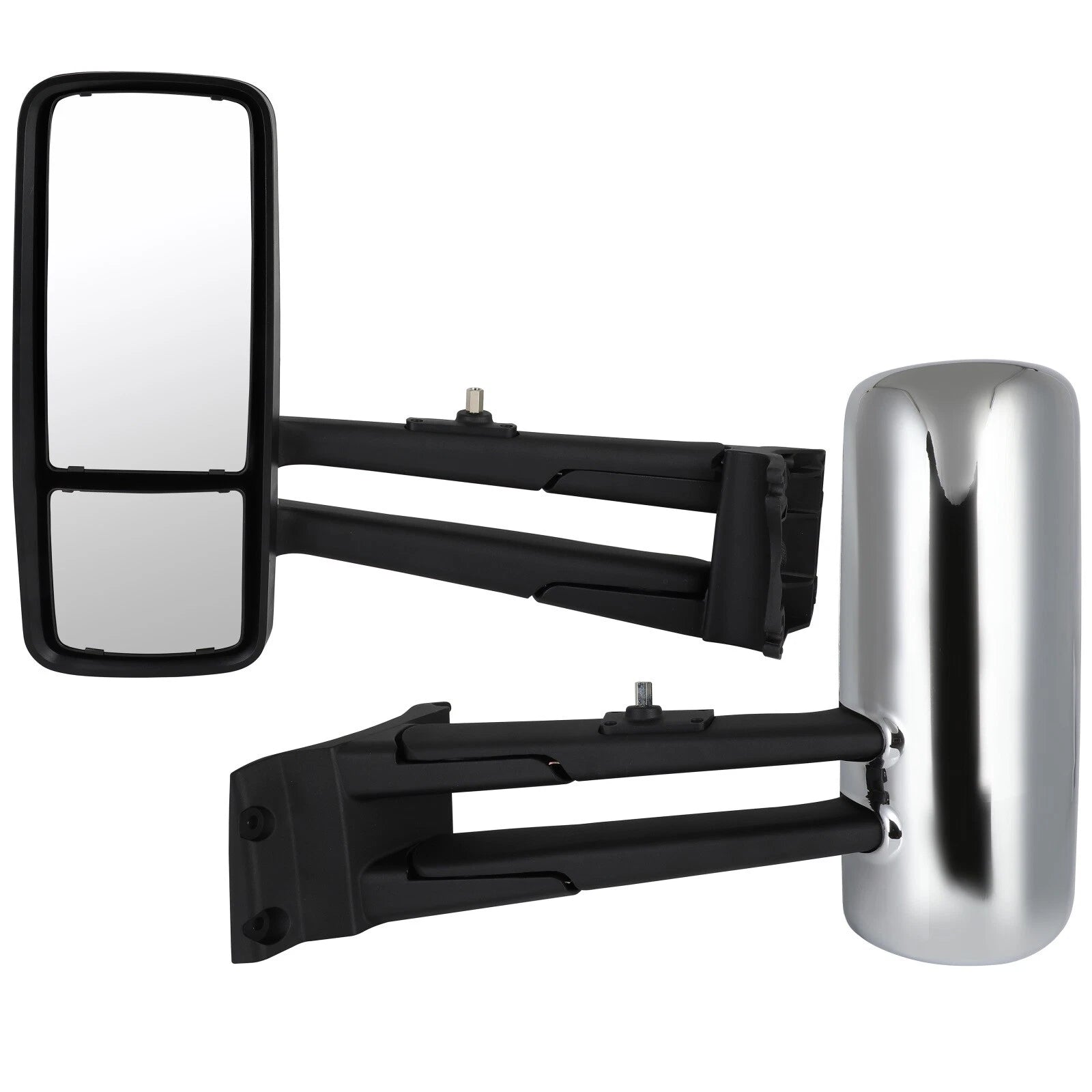 Door Mirror Chrome Assembly for Peterbilt 579 (2013–2023) LH RH