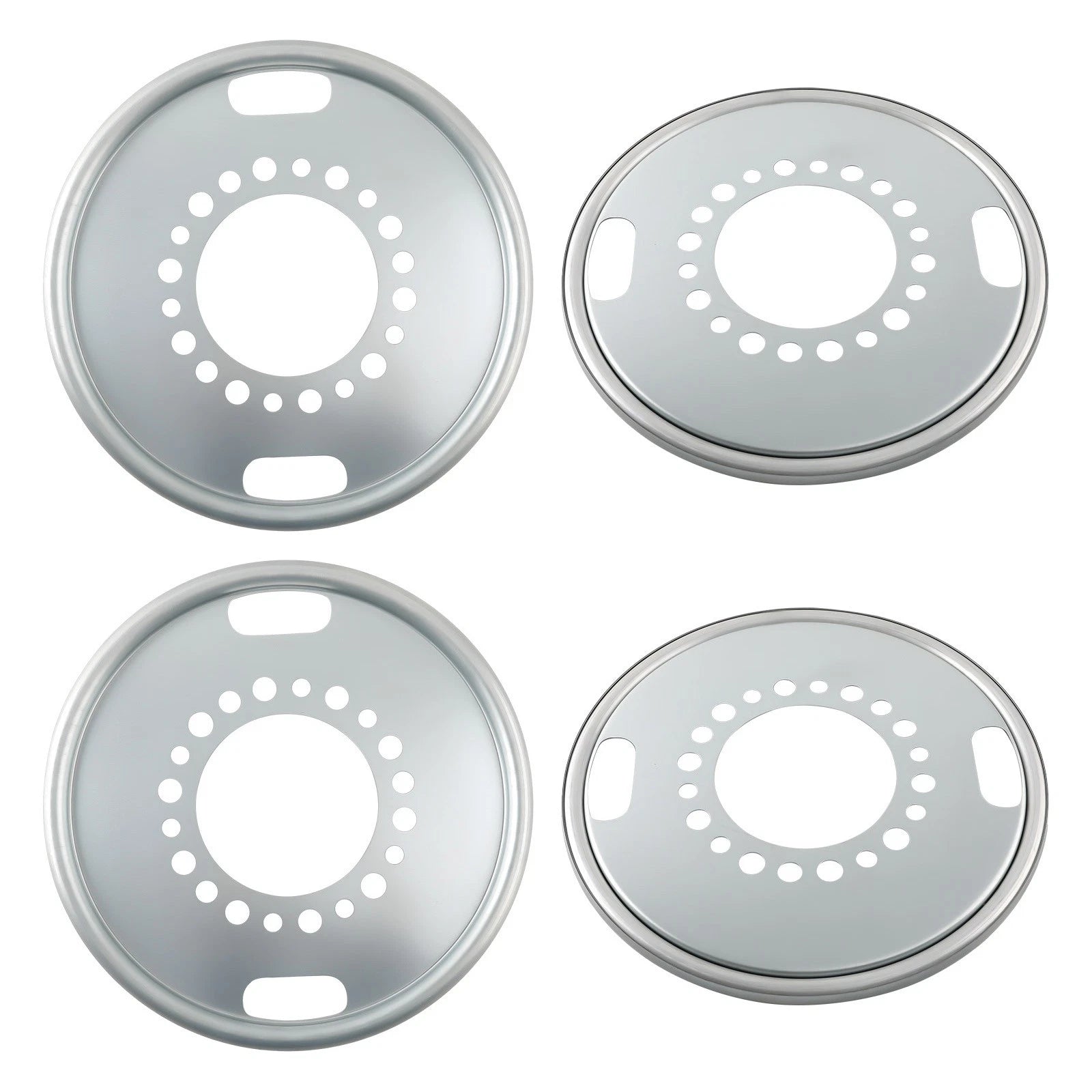 Set of 4 Wheel Balance Kit for Semi Truck 22.5" 10 Bolt Pattern 600-640