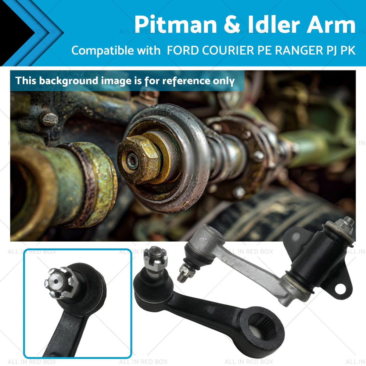 Pitman & Idler Arm for Ford Courier PE PJ PK Ranger (2001–2012)