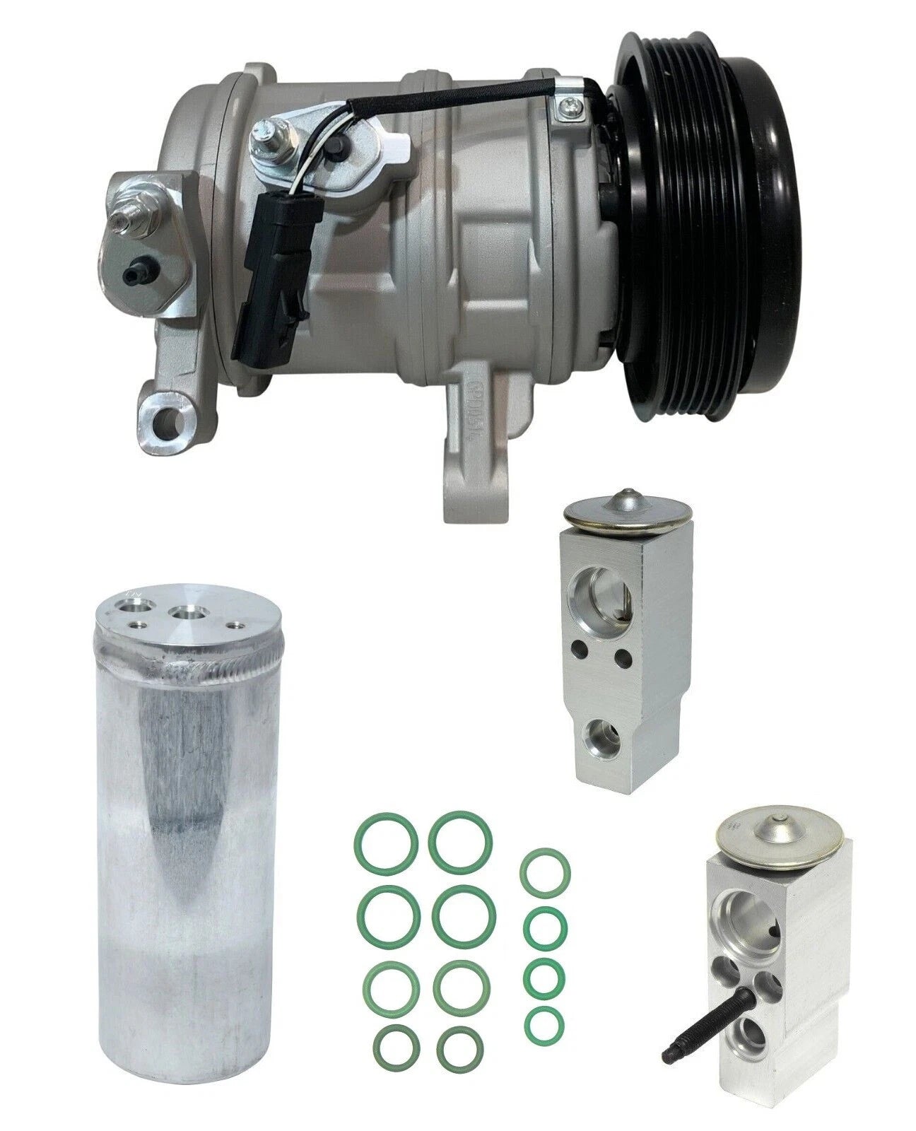 AC Compressor Kit Replacement for Chrysler Aspen 4.7L (2009–2009)
