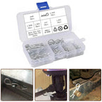 R Type Cotter Pins with Transparent Box for Handy Storage Solution