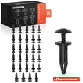 30x Push-Type Fasteners for Jeep Wrangler, Dodge Journey 