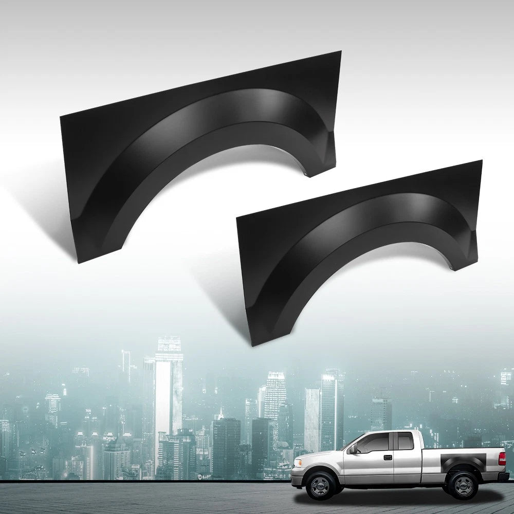 Pair Rear Upper Wheel Arch Repair Panels for Ford F150 Crew Cab (2004–2008)