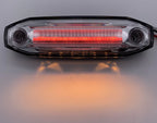 Clear Lens Marker Light with Amber LED Side Ditch for Universal Truck (2010–2024)