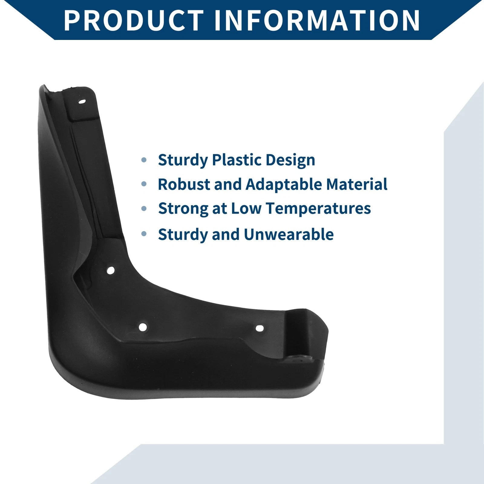 Set of 2 Mud Flaps Splash Guards for Mercedes Benz B Class B200 (2012–2015)