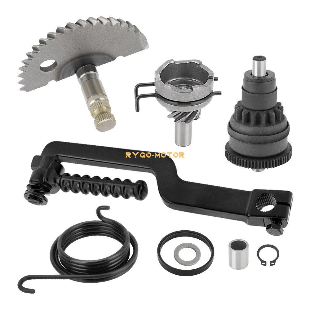 Starter Gear Kick Shaft Pedal Kit for GY6 49 50 139QMB (2000–2023)