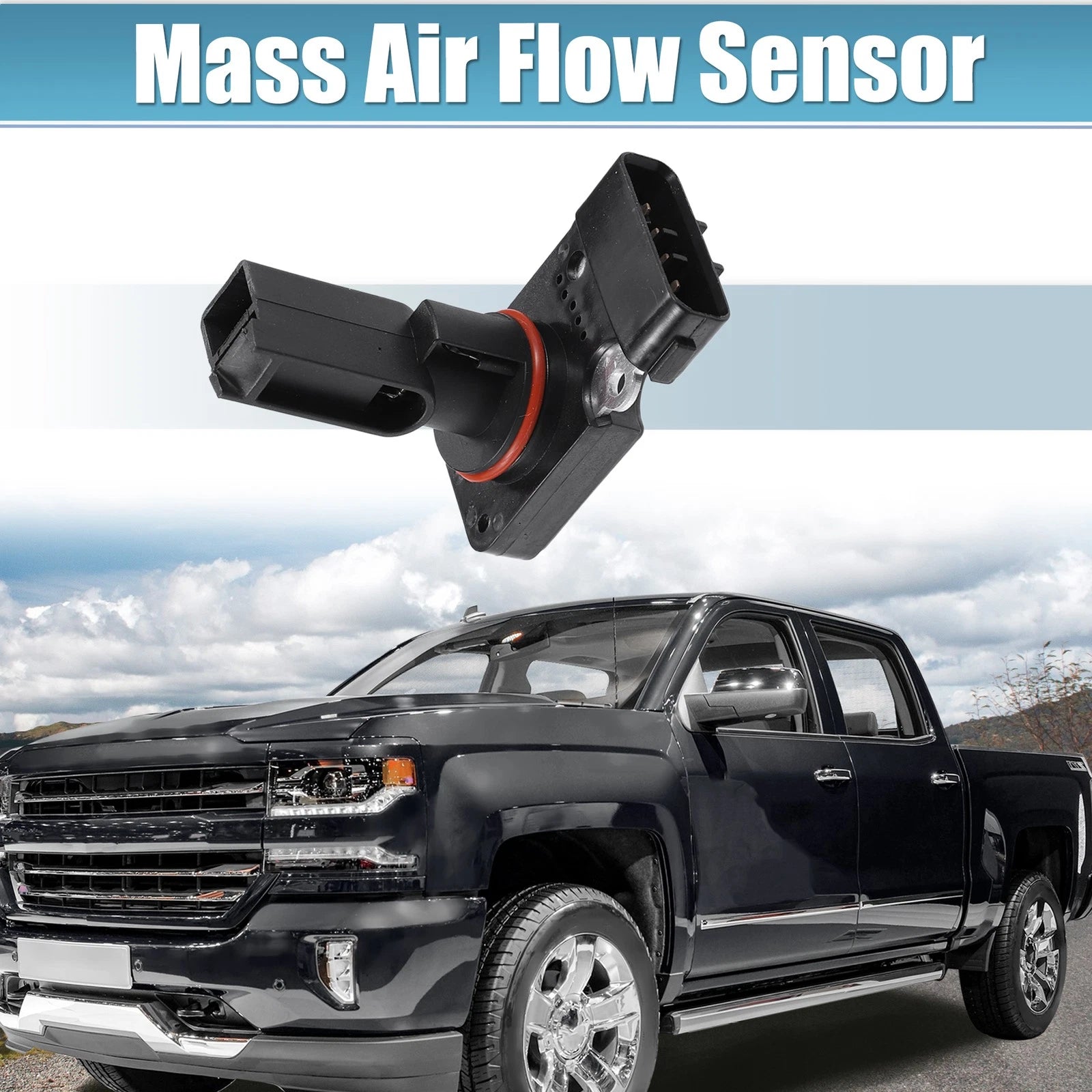 Mass Airflow Sensor for Chevrolet Silverado 3500 (2001–2007) 5 Pins MAF