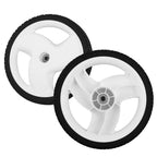 Set of 2 Rear Lawn Mower Wheels for Toro Recycler (20012–20019) 105-1816 205-268