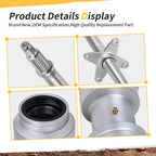 Rear Axle Shaft Wheel Hub Bearing Carrier for Honda TRX400EX (1999–2008)