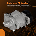 AC Compressor w/ Clutch for Honda Accord 2.4L (2013–2017) 197303 198303 14-1230