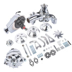 Pulley Kit for Chevy SBC 283 327 350 (1960–1986)