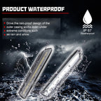 2X Clear Front White LED Side Marker Lights for Acura TL (2004–2008)