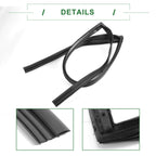 Rear Left Door Window Run Channel Seal Strip for Honda Accord (2003-2007)
