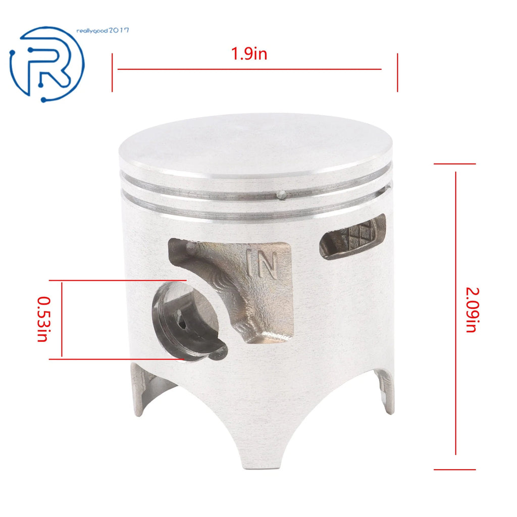 Top End Piston & Ring W/Gasket Bearing Kit 48.5mm for Kawasaki KX85 (2001–2013)