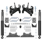 Lowering Shock Kit with C-Notches for Chevrolet C10 (1973–1987)