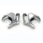 2X Windshield Clamps for Harley Dyna Street Bob XL1200X (2011–2023) Chrome