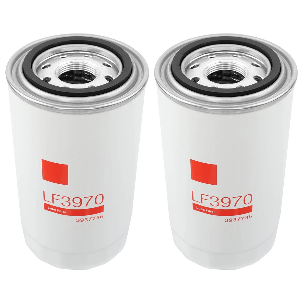 2X LF3970 Oil Filter for Fleetguard Cummins ISB QSB 5.9 6.7 (2003–2023)