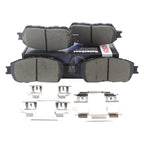 Set of 4 Bosch Front Brake Pads for Lexus ES300 ES330 Toyota Sienna Tacoma Camry (1992–2006)