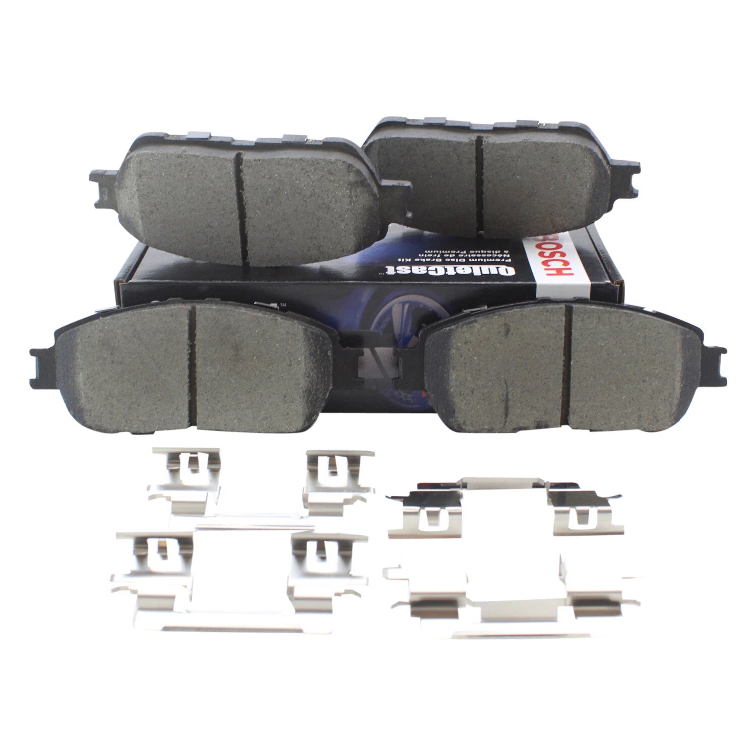 Set of 4 Bosch Front Brake Pads for Lexus ES300 ES330 Toyota Sienna Tacoma Camry (1992–2006)