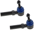 Set of 2 Front Outer Steering Tie Rod Ends for Chrysler Dodge Neon (1995–2005)