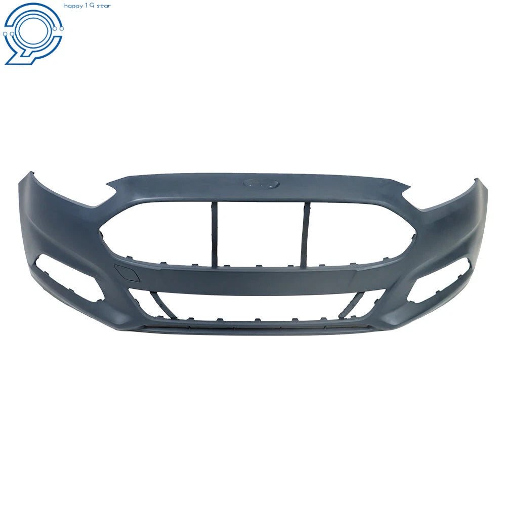 Front Bumper Cover & Grill for Ford Fusion (2013–2016) with Fog Light Covers