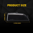 2X Sequential LED Side Mirror Turn Signal Lights for Ford Ranger (2019-2023)