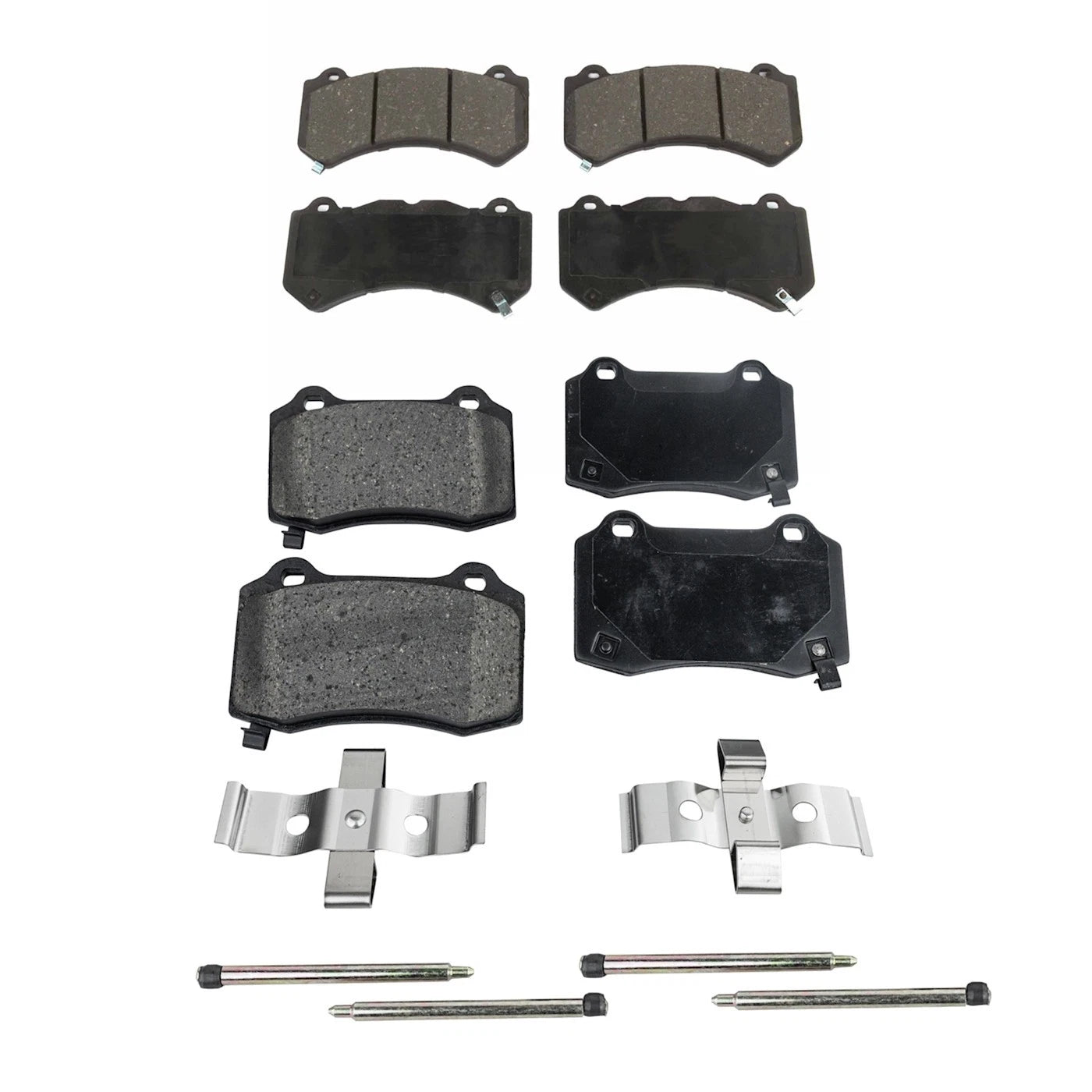 Set of 4 Ceramic Brake Pads for Chevrolet Camaro (2012–2015)