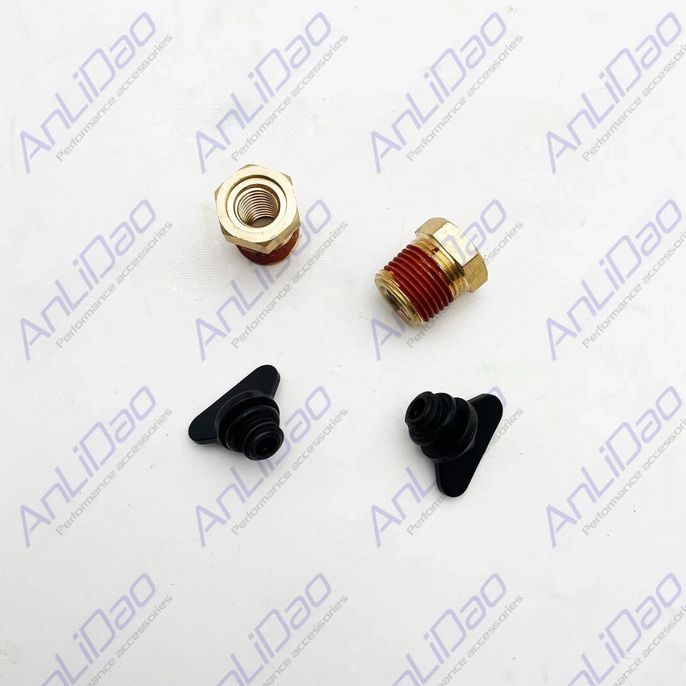 2Pcs Exhaust Manifold Drain Plug Kit for Volvo Penta 4.3-8.2L (479956, 13982)