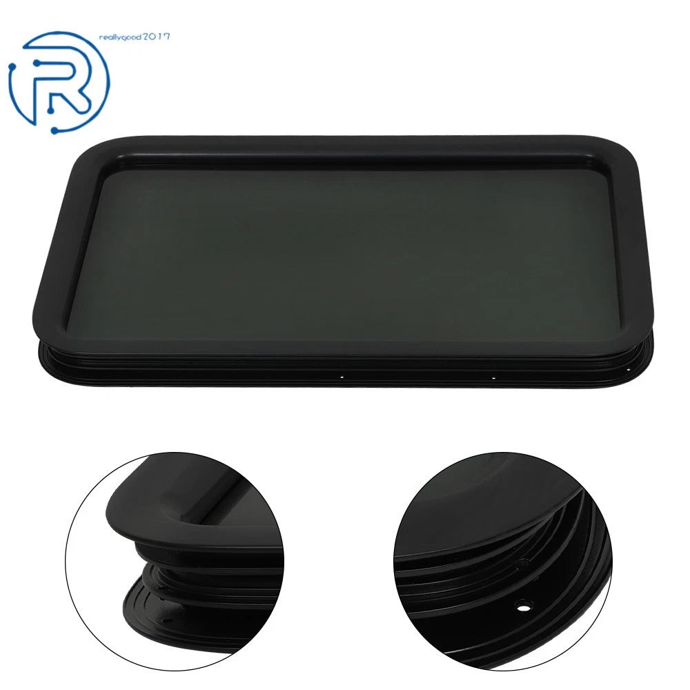 12" x 21" RV Entry Door Window with Tinted Glass for RV