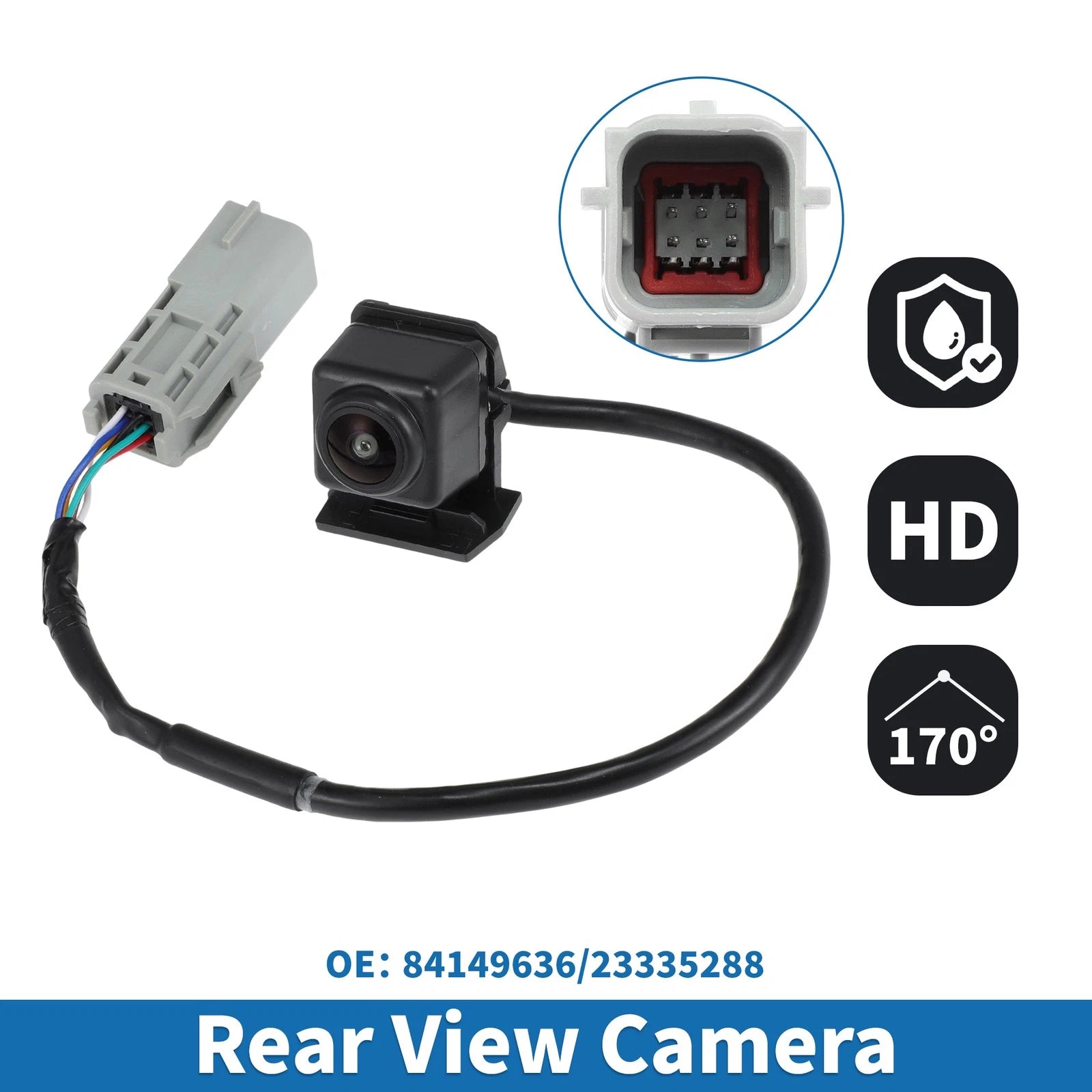 Rear View Camera for Chevrolet Suburban Tahoe GMC Yukon Escalade (2017–2020)