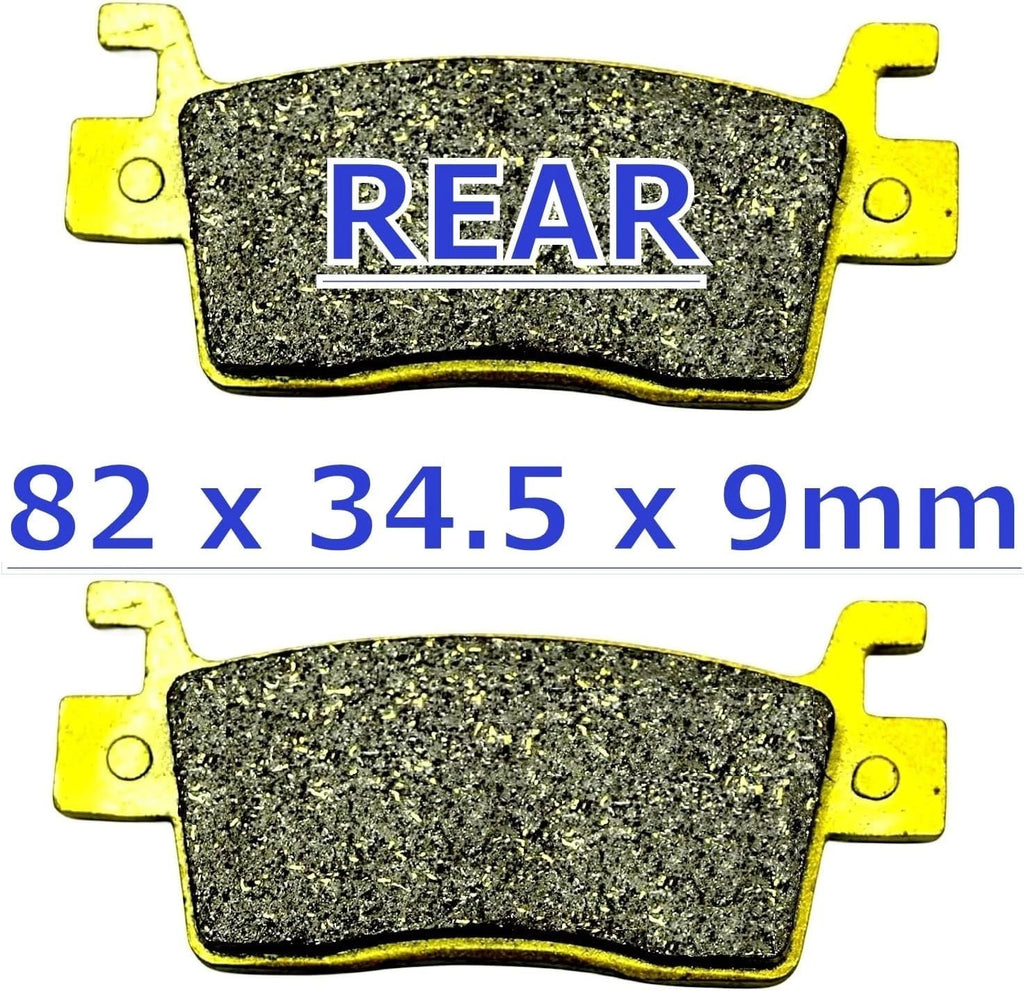 Brake Pads for Kawasaki Teryx 1000 (2020–2026) Front Rear
