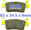 Brake Pads for Kawasaki Teryx 1000 (2020–2026) Front Rear